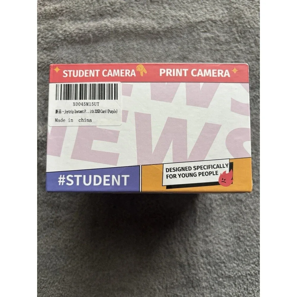Student Print First Camera New